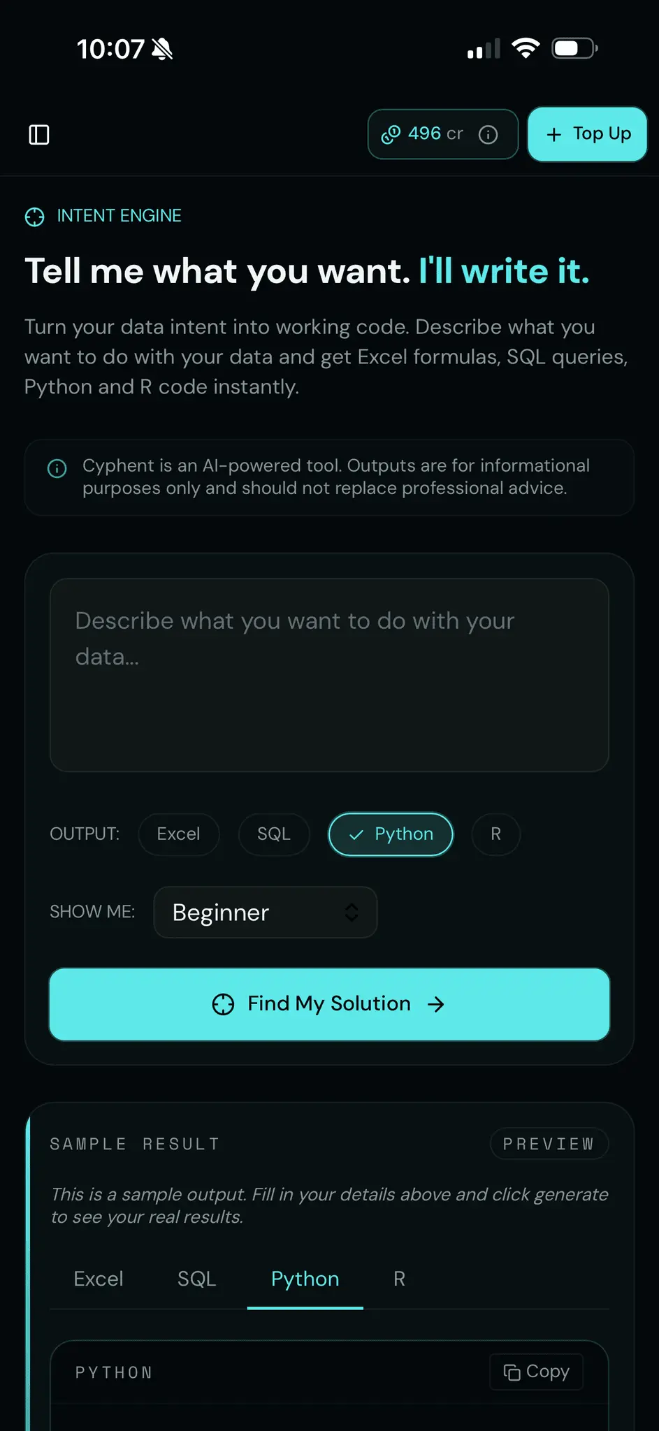 Screenshot 2 of Cyphent