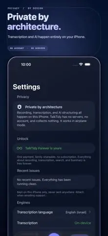 Screenshot 3 of TalkTidy