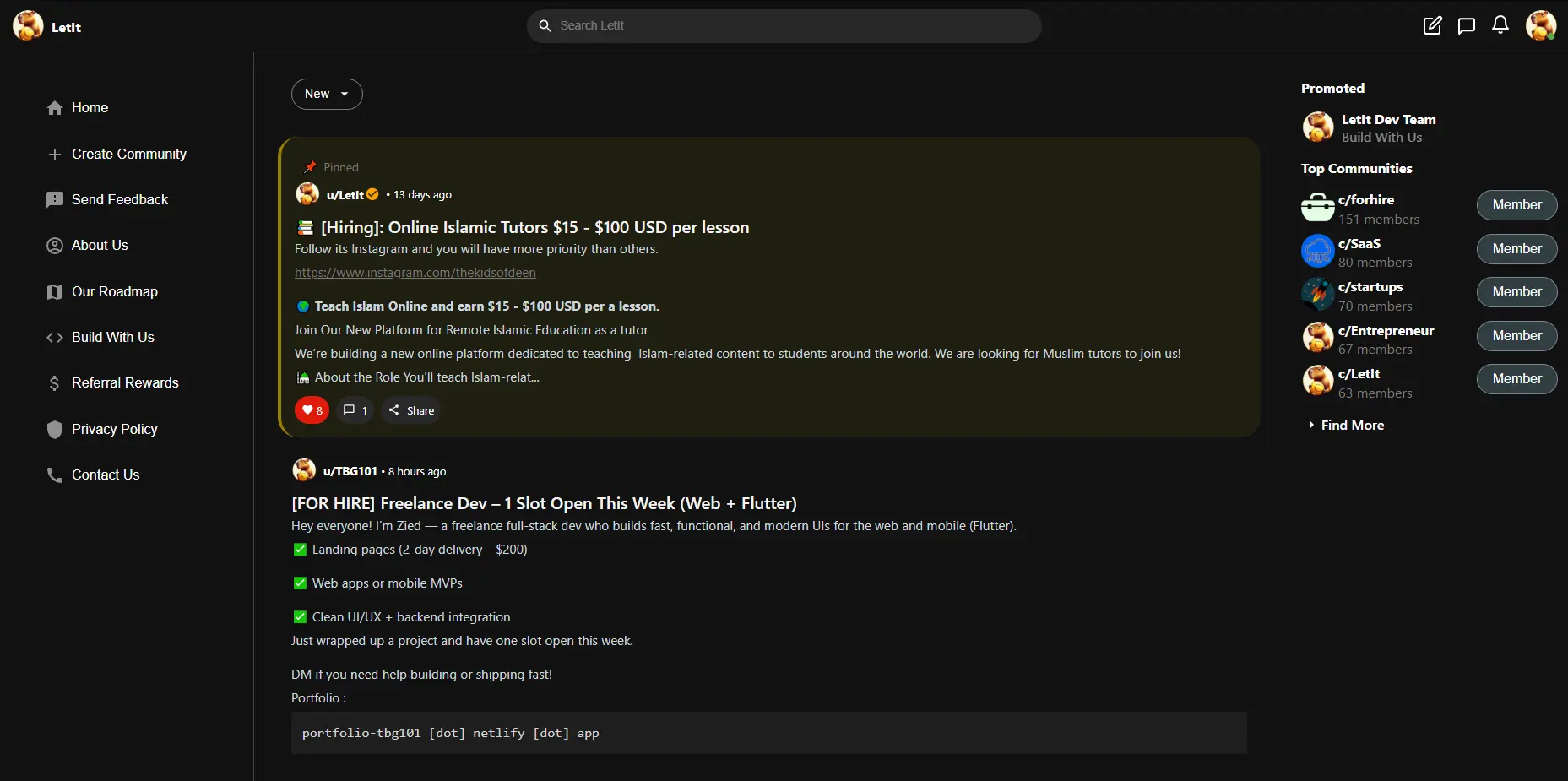 Screenshot 5 of LetIt.net