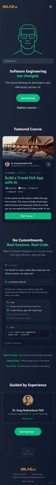 Screenshot 3 of MLAD.ai - Master AI-Powered Software Dev