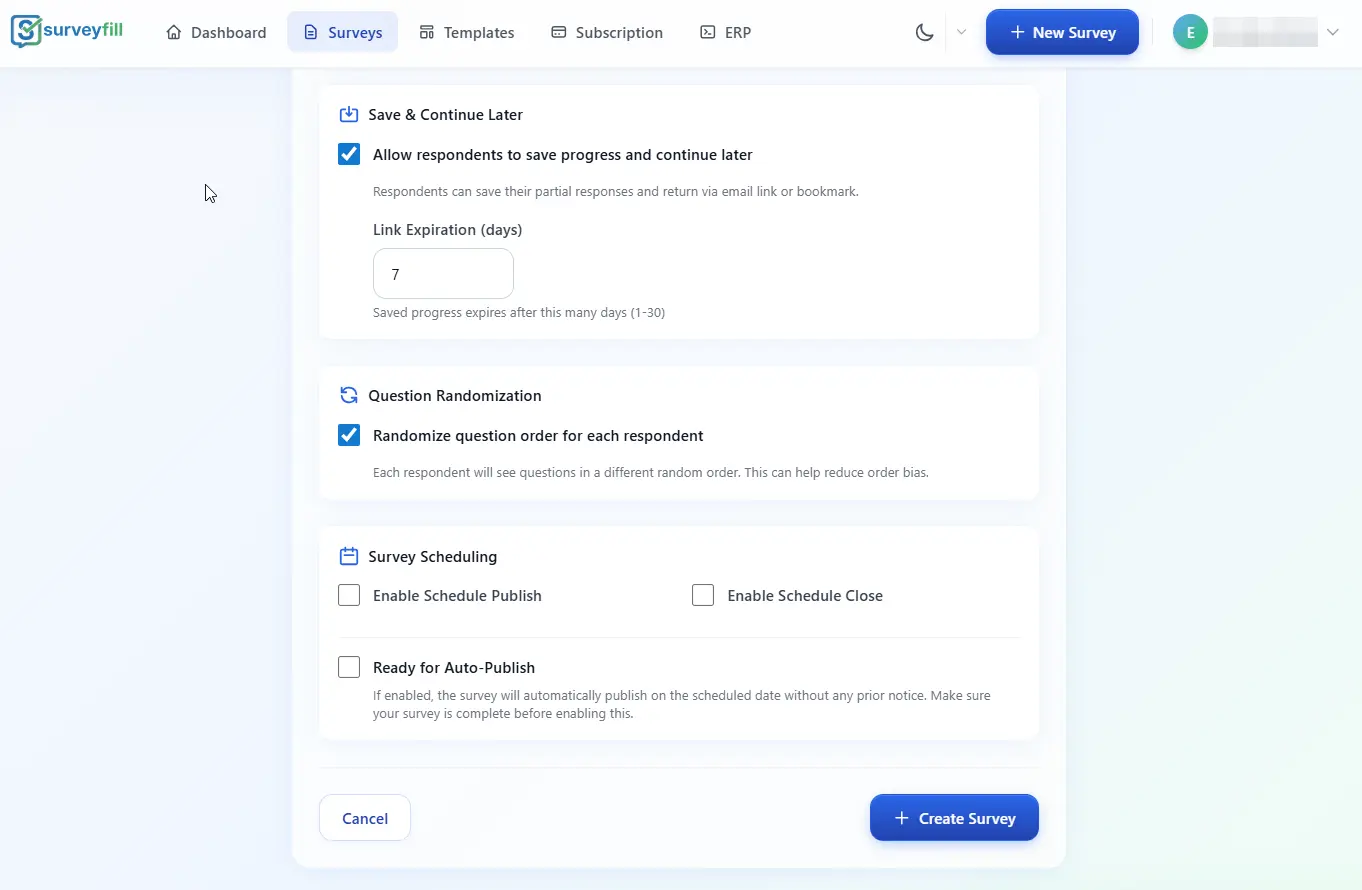 Screenshot 2 of SurveyFill