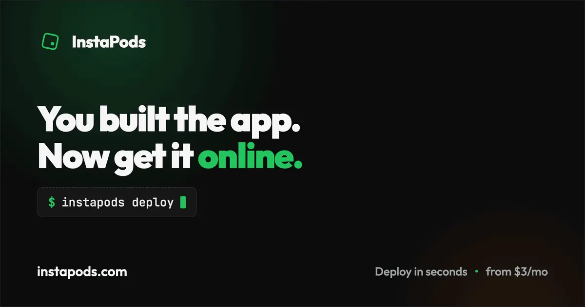 Screenshot 1 of InstaPods