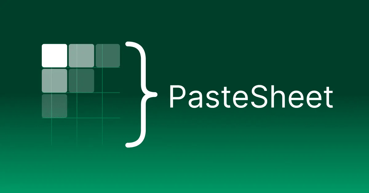 Screenshot 1 of PasteSheet