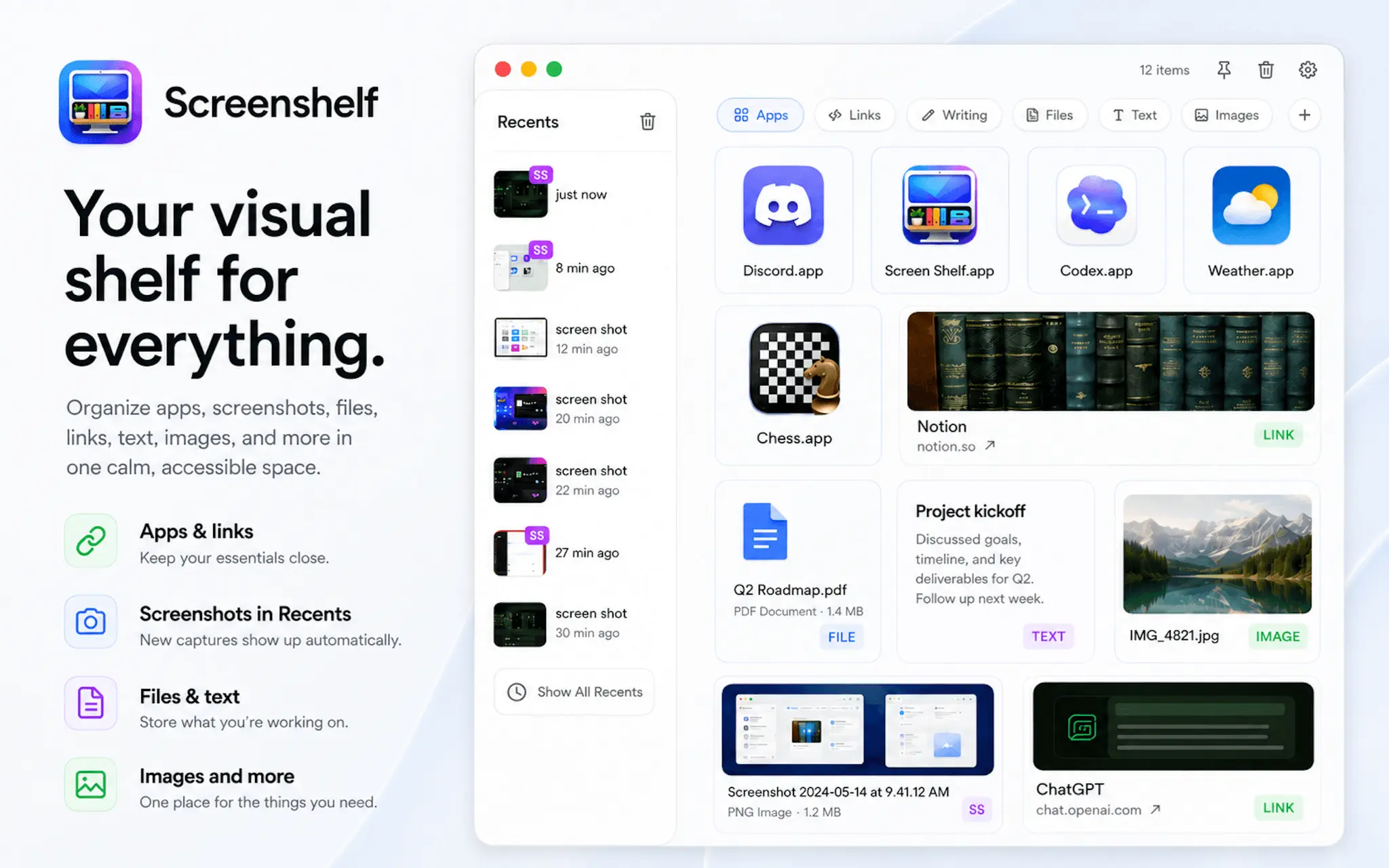 Screenshot 2 of ScreenShelf