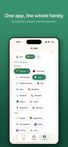 Screenshot 3 of SafeBite: AI Allergy Scanner
