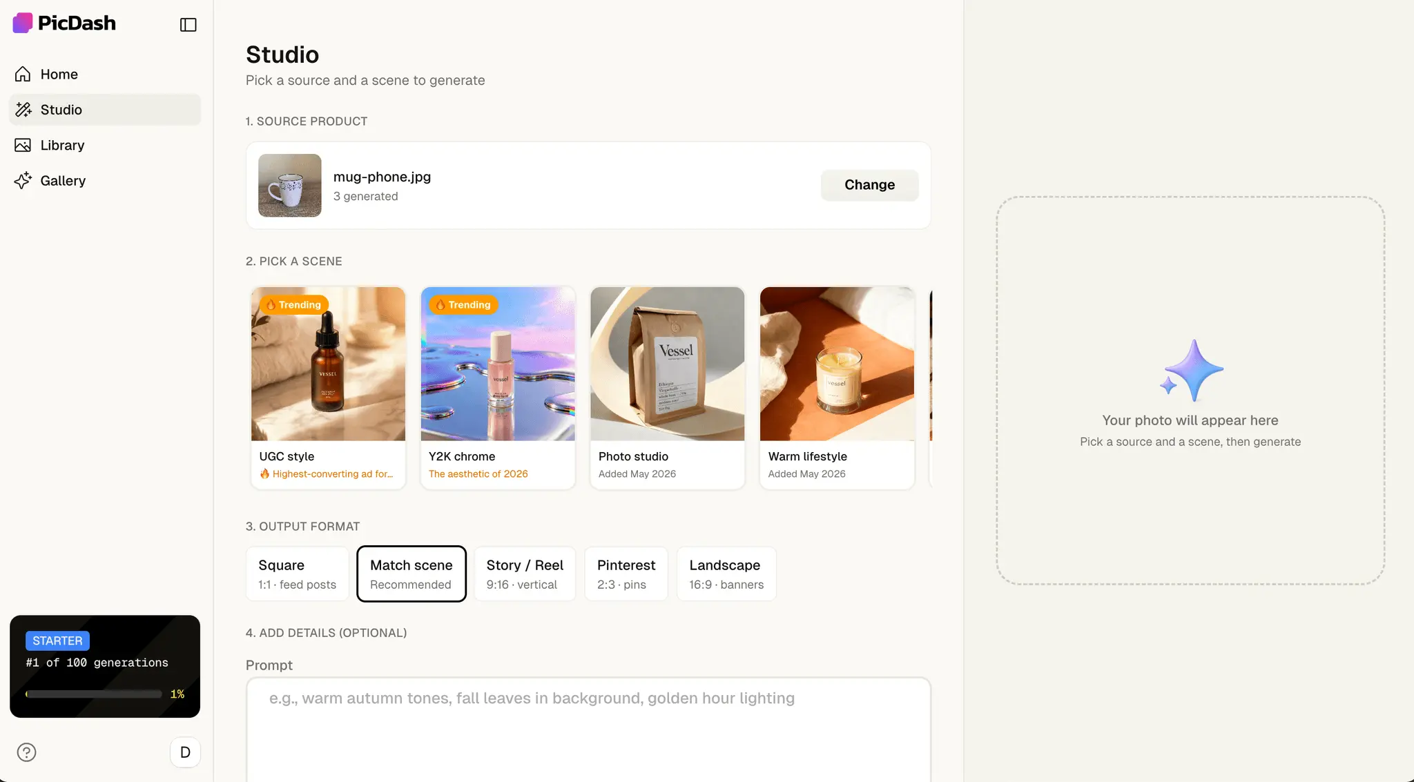 Screenshot 2 of PicDash