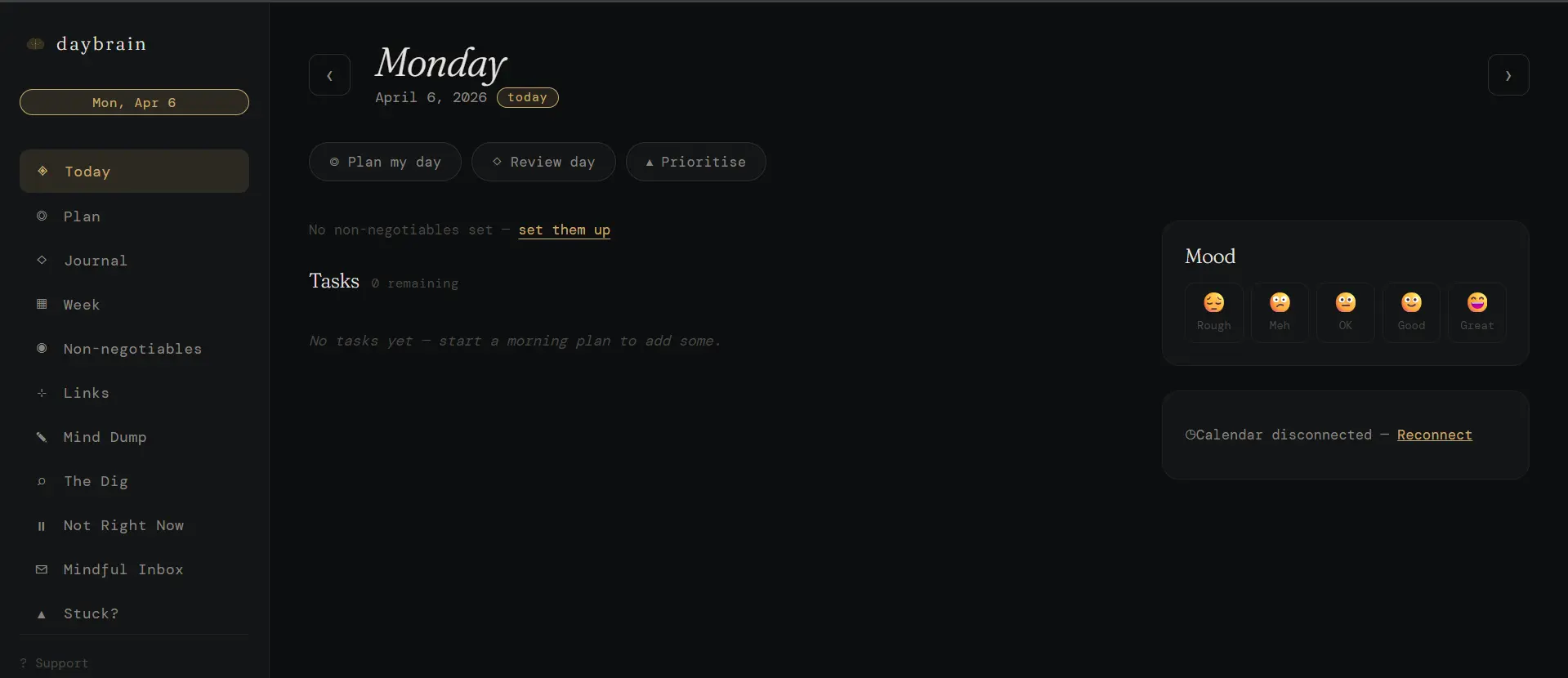 Screenshot 2 of DayBrain