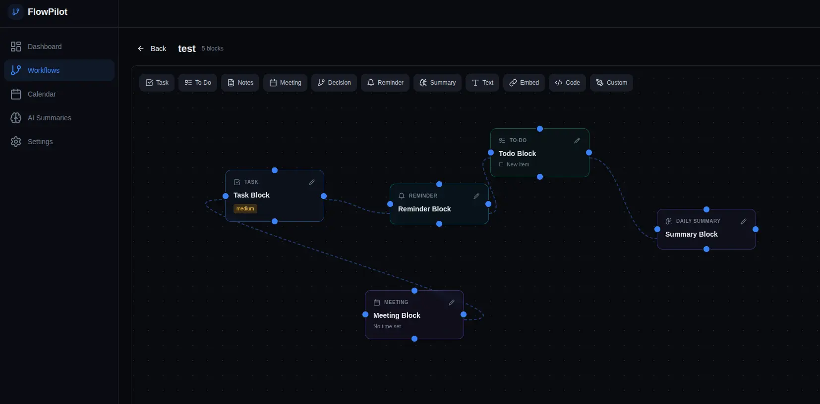 Screenshot 3 of FlowPilot