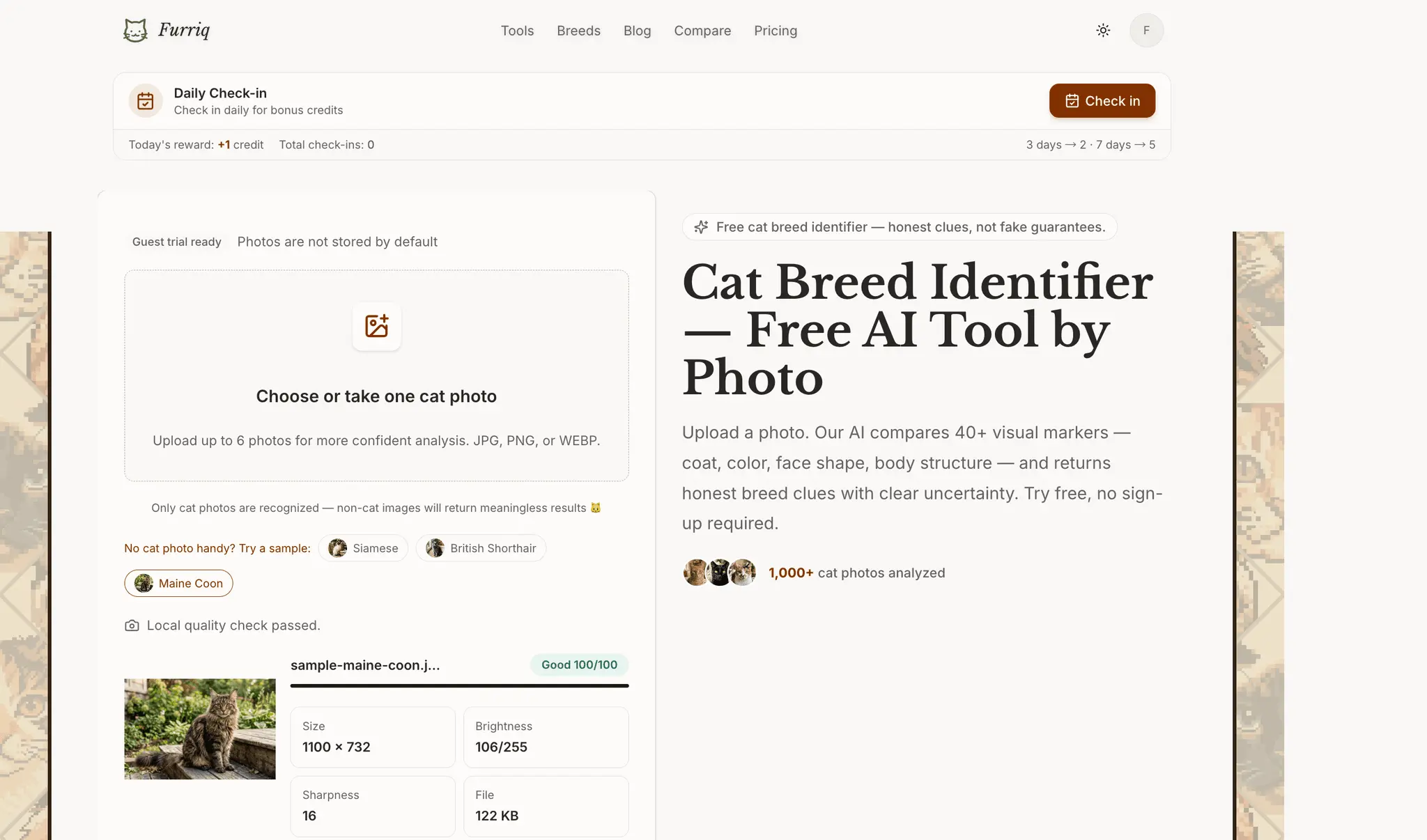 Screenshot 1 of FURRIQ