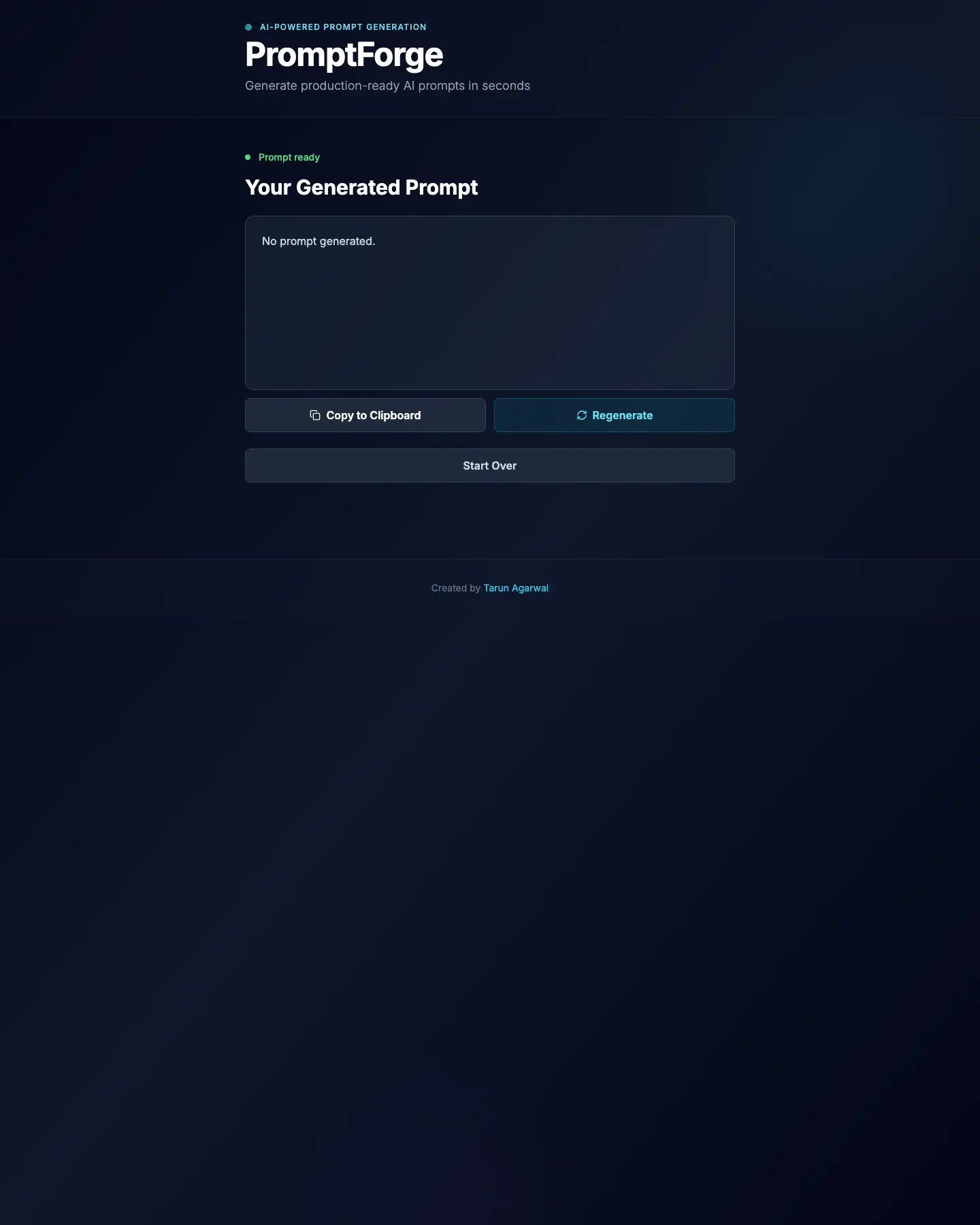 Screenshot 6 of PromptForge
