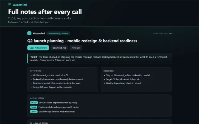Screenshot 4 of Wazomind