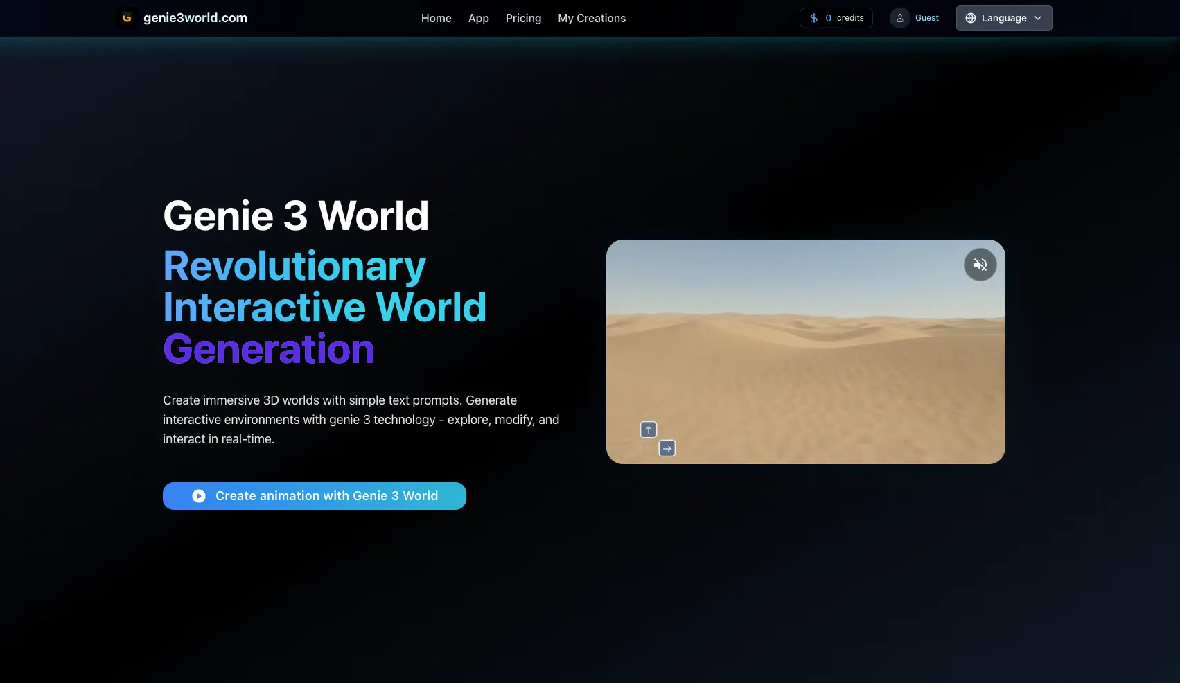 Screenshot 1 of Genie 3 World