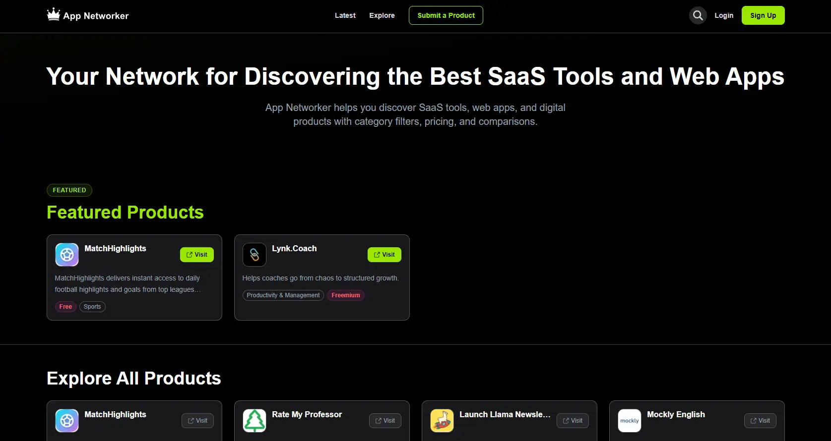 Screenshot 1 of App Networker