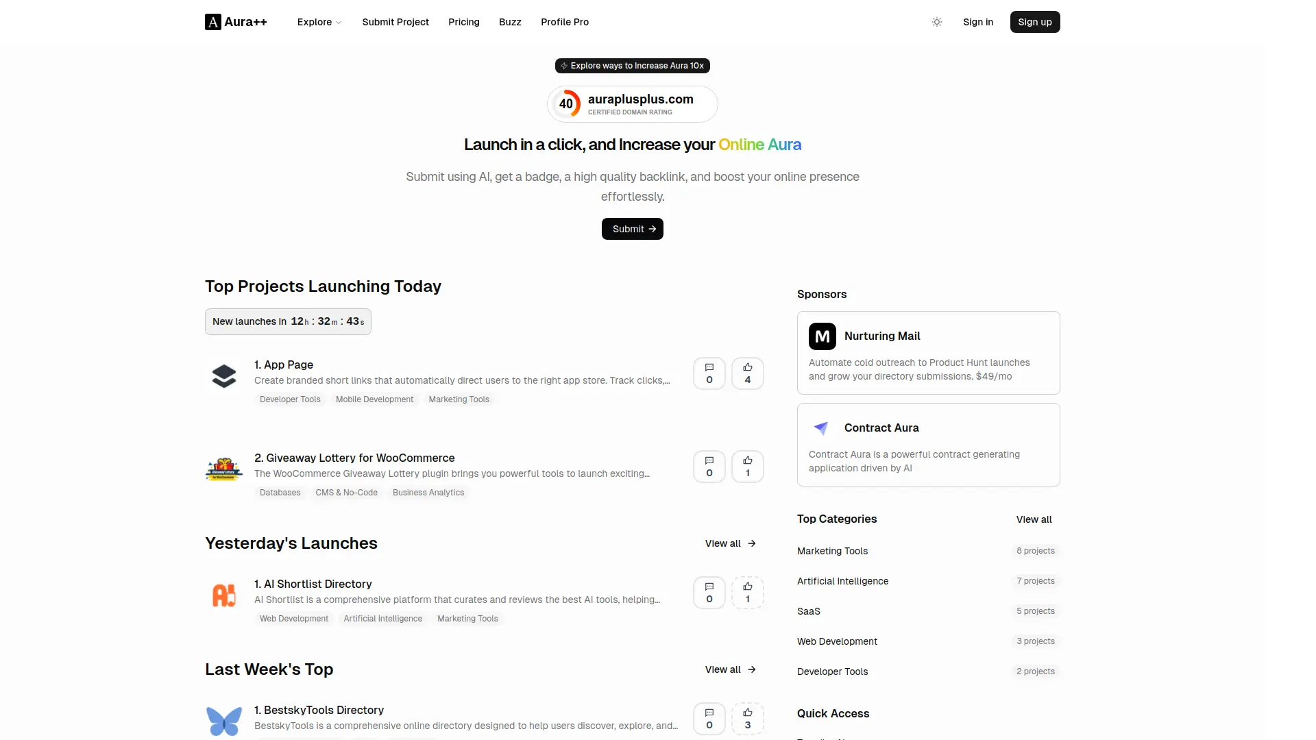 Screenshot 1 of Aura++