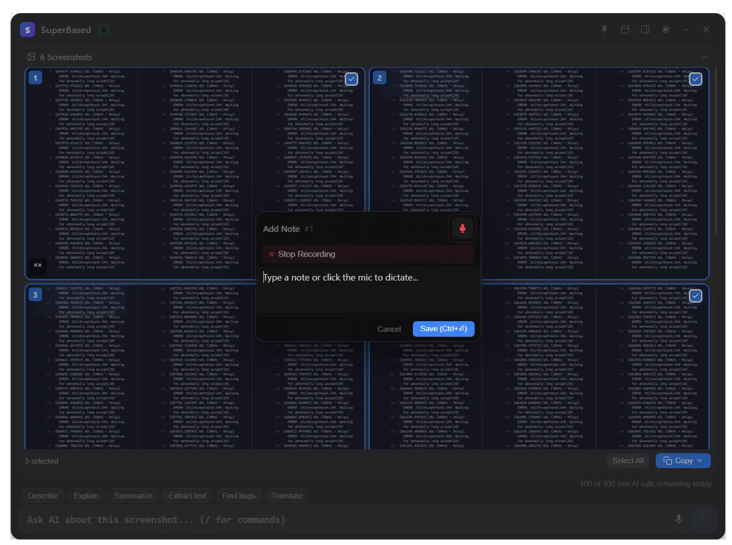 Screenshot 1 of SuperBased