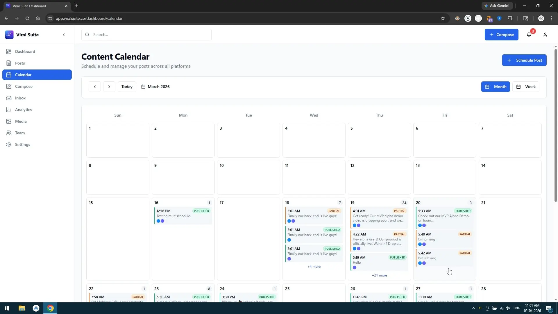 Screenshot 1 of Viral Suite