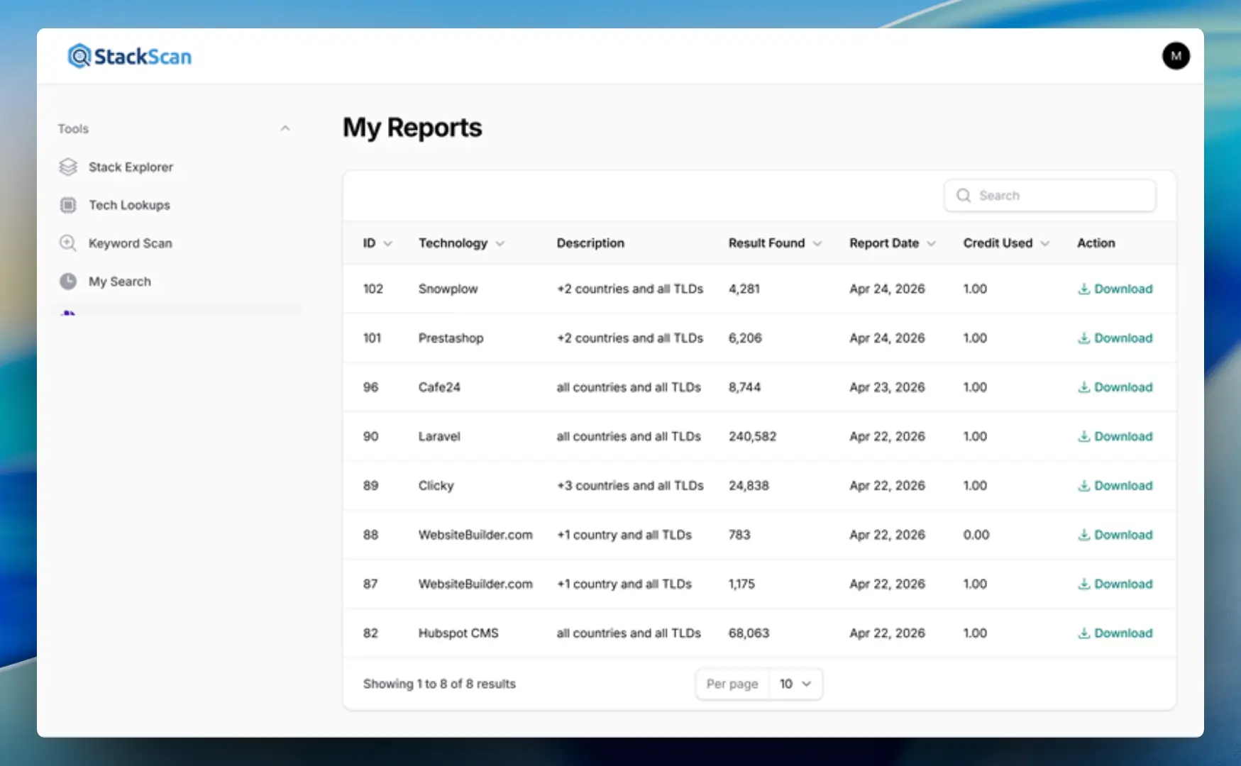Screenshot 5 of StackScan