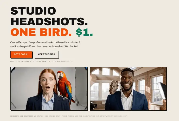 Screenshot 1 of Headshots with a Bird