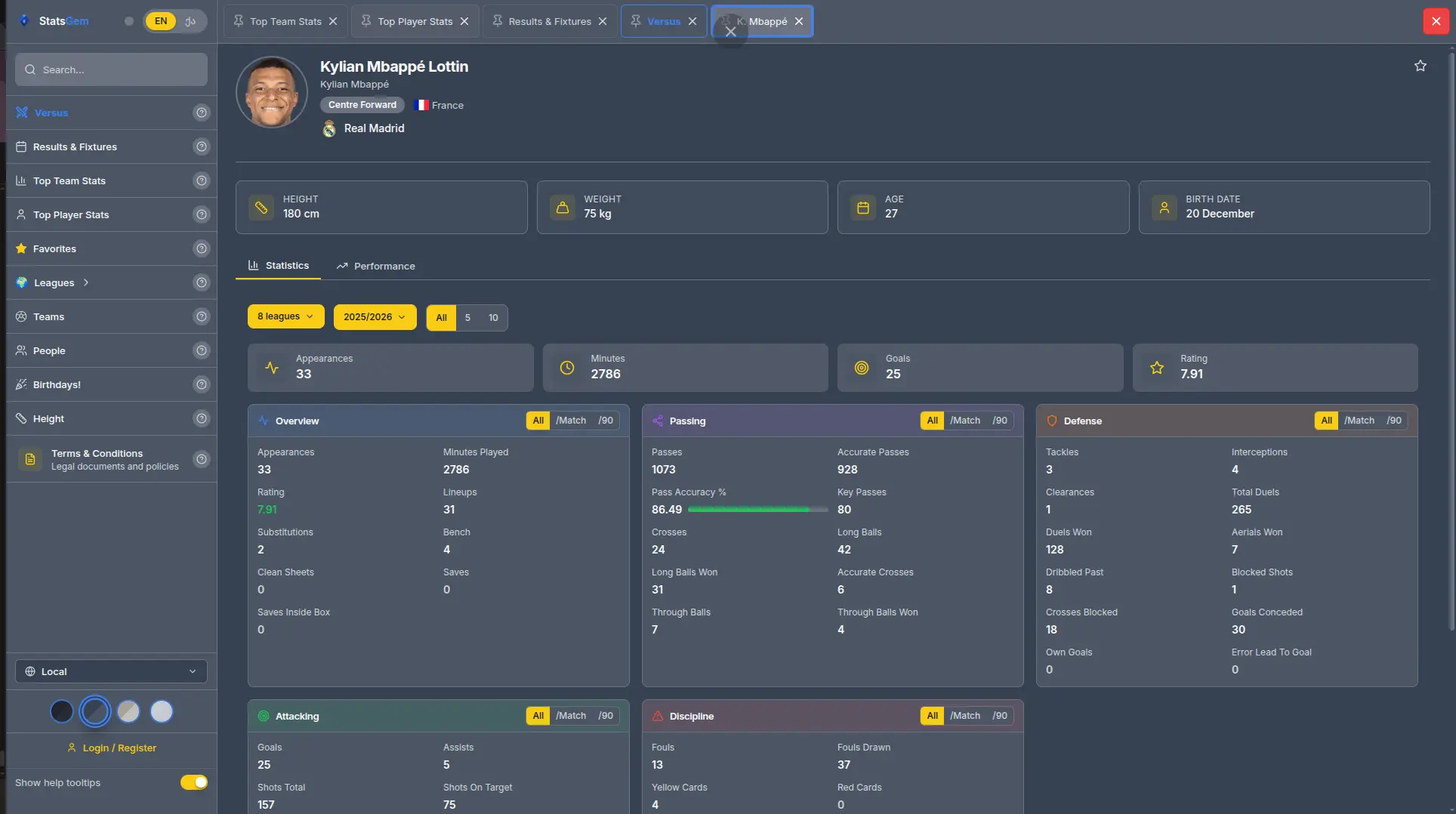 Screenshot 2 of StatsGem