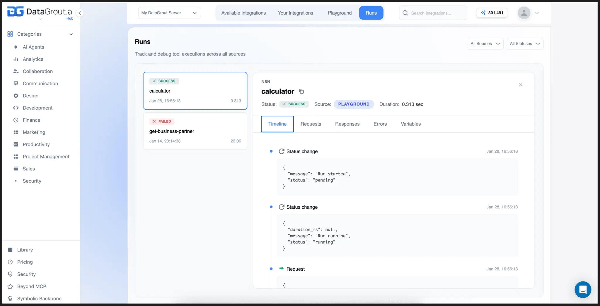 Screenshot 4 of DataGrout
