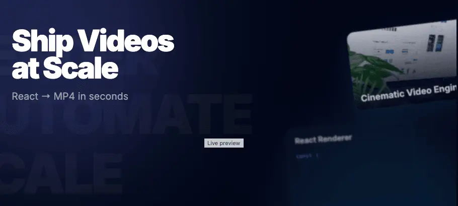 Screenshot 1 of Video API Hub