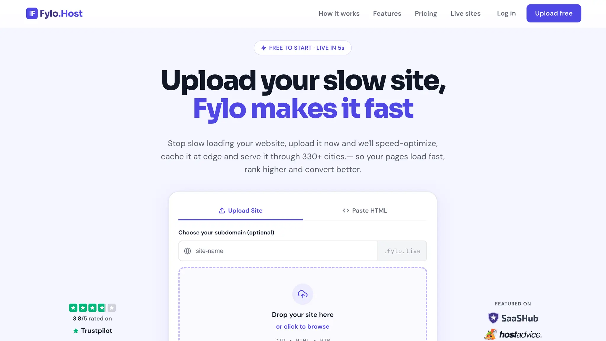 Screenshot 1 of Fylo.Host