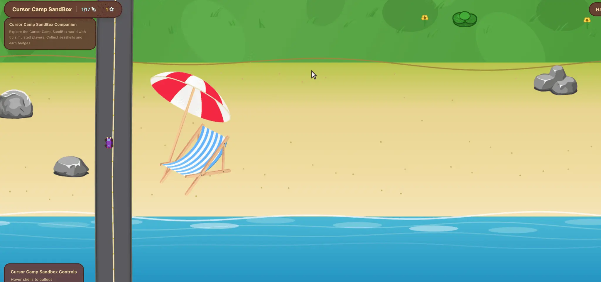 Screenshot 1 of CursorCamp Sandbox