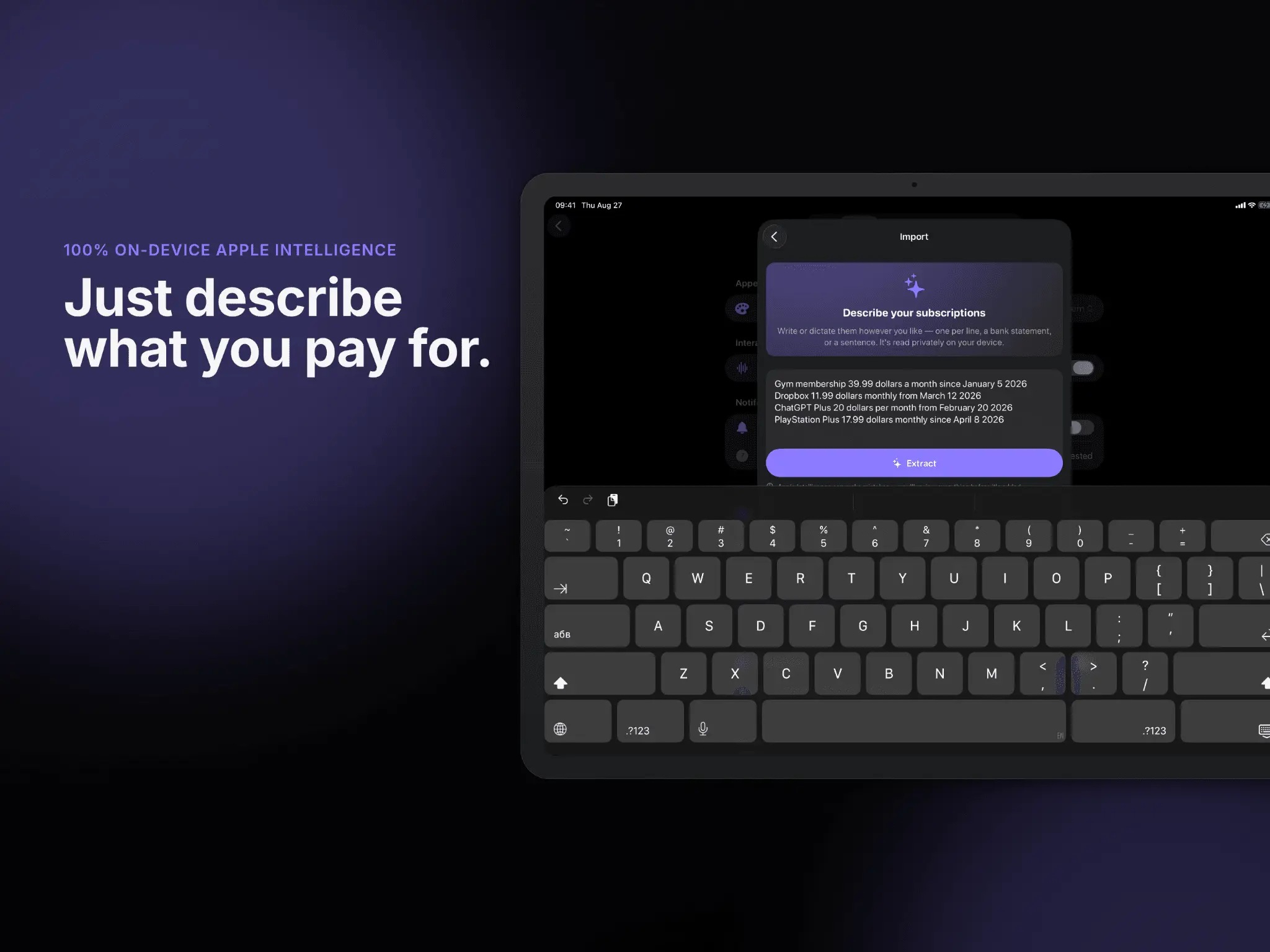 Screenshot 7 of Recurred: Subscription Manager