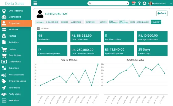 Screenshot 4 of Delta Sales App