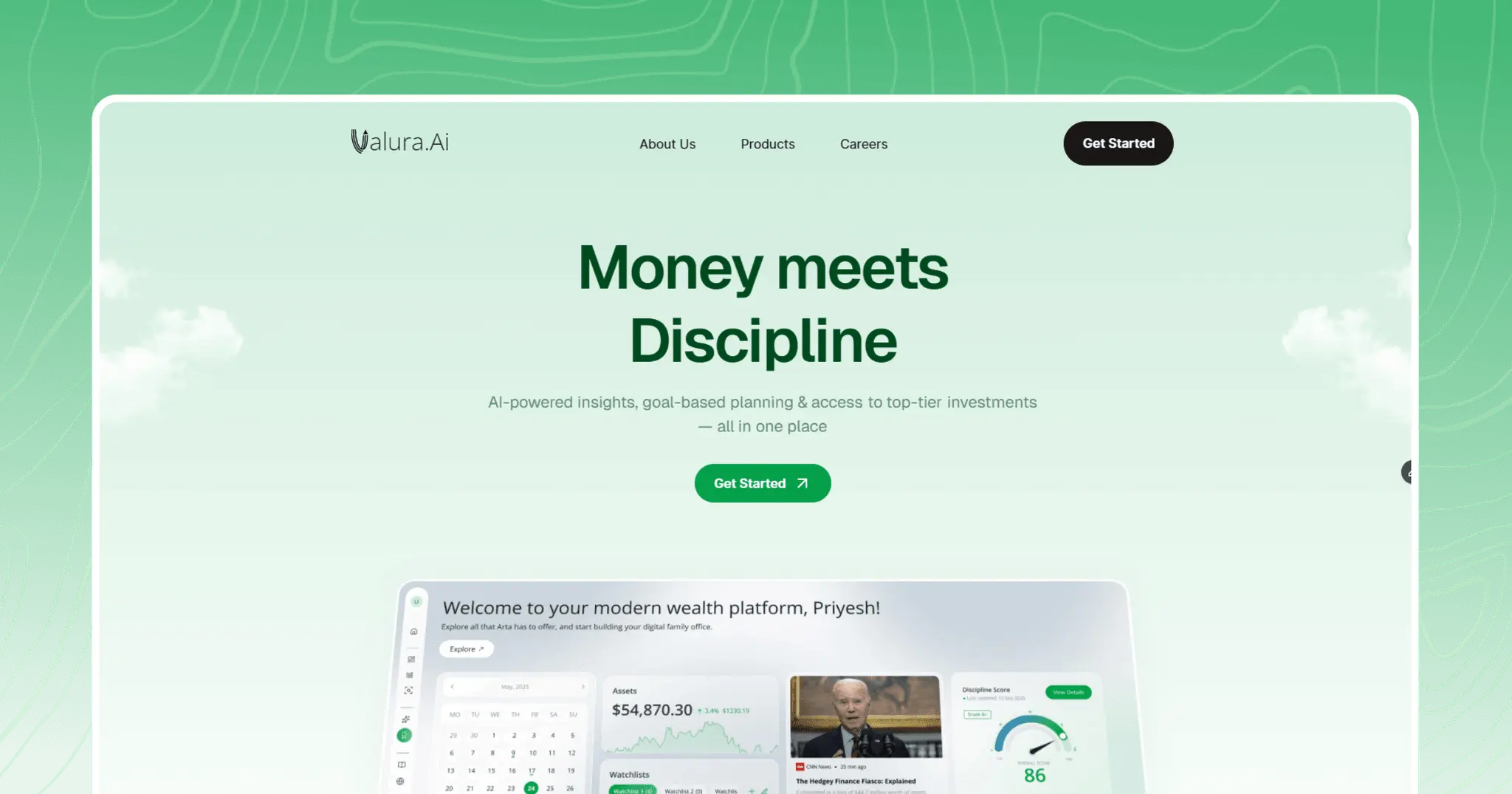 Screenshot 1 of Valura.Ai
