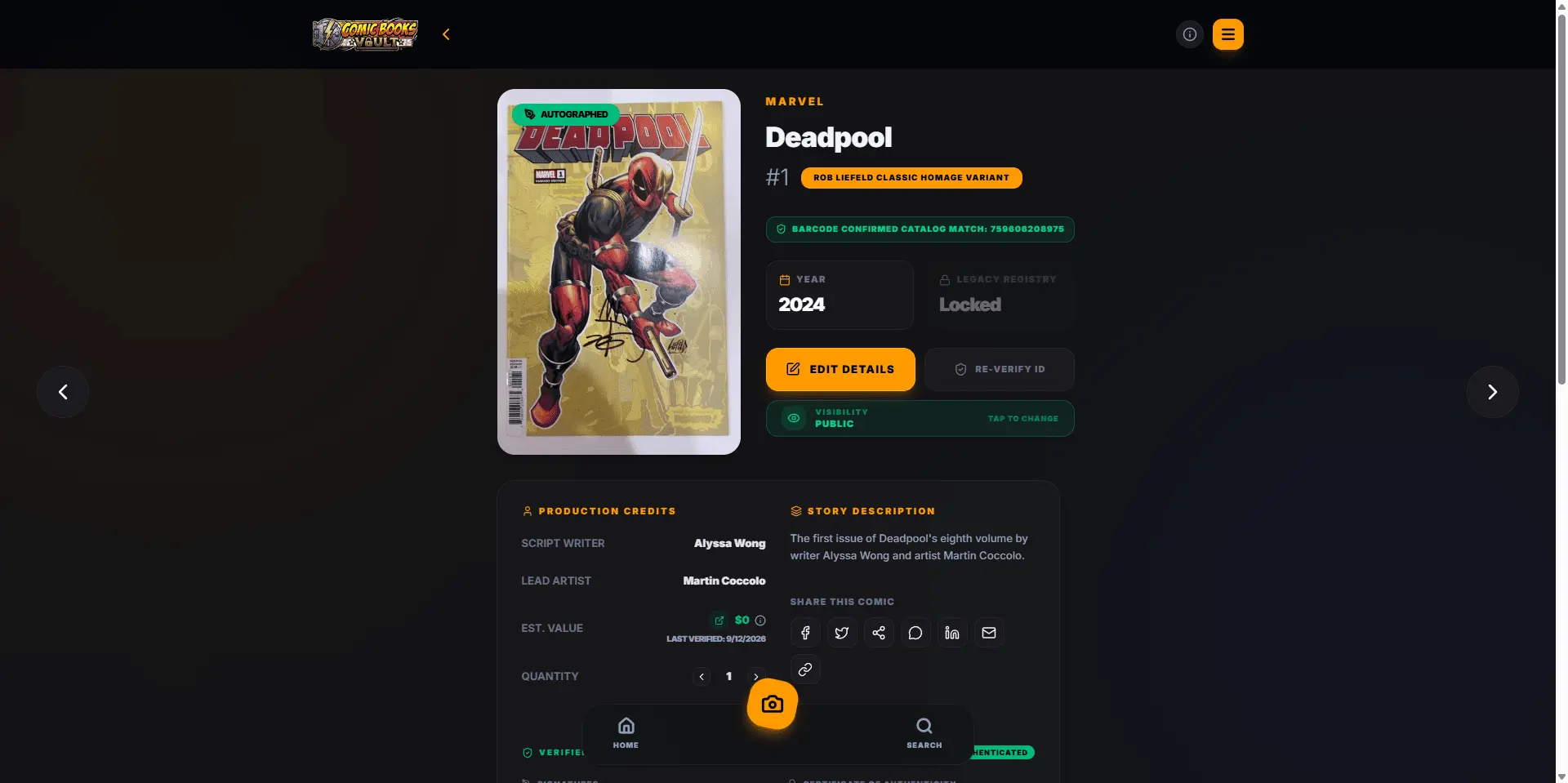 Screenshot 2 of Comicbooks Vault