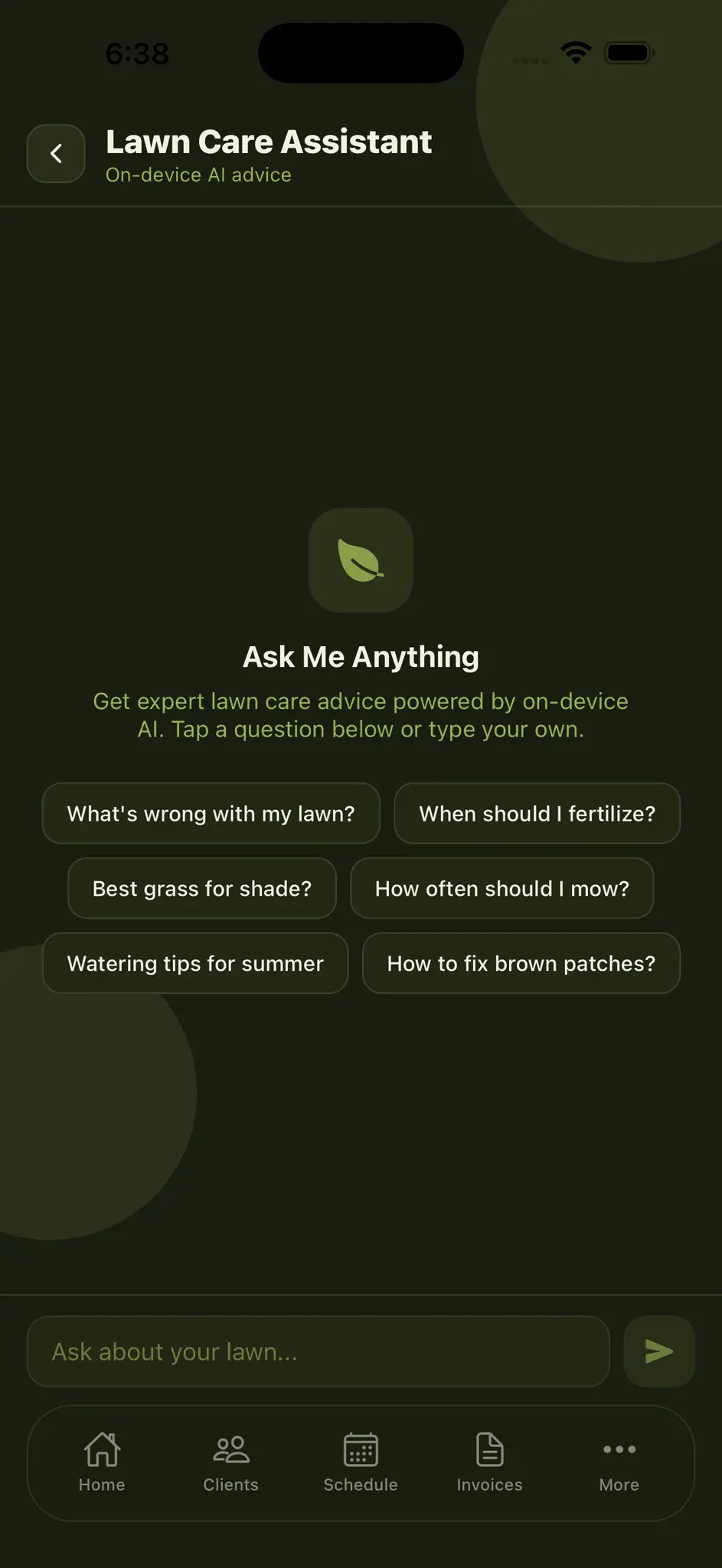Screenshot 1 of LawnBook