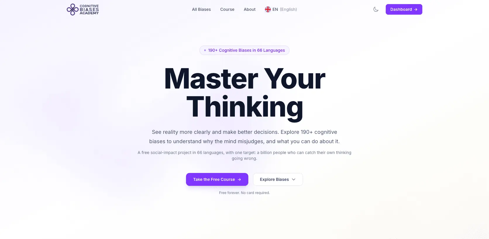 Screenshot 2 of Cognitive Biases Academy