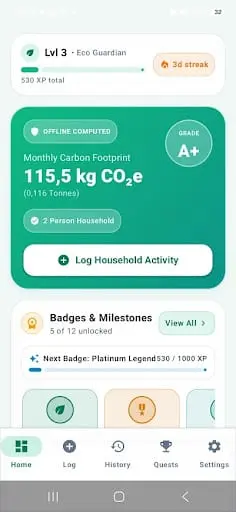 Screenshot 1 of EcoQuest Home
