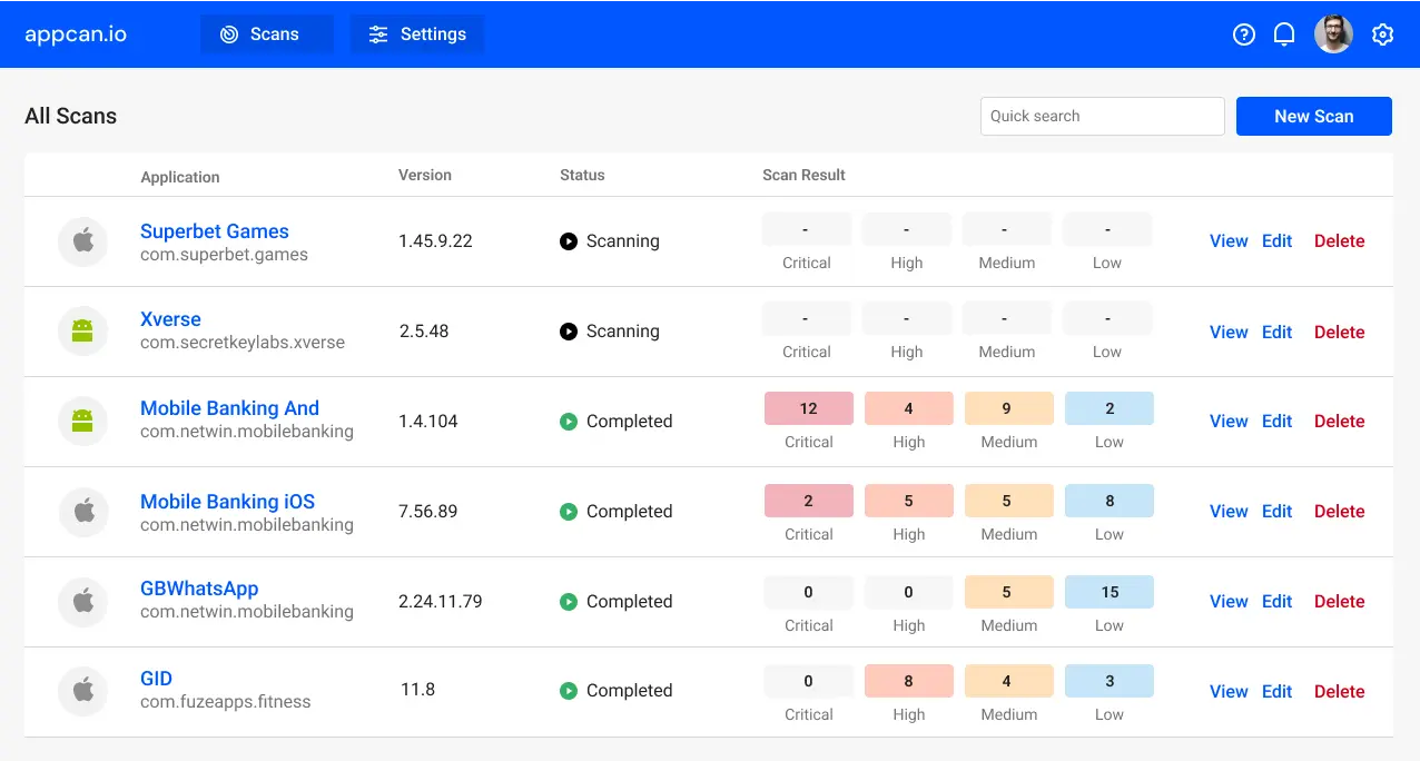 Screenshot 2 of Appcan.io