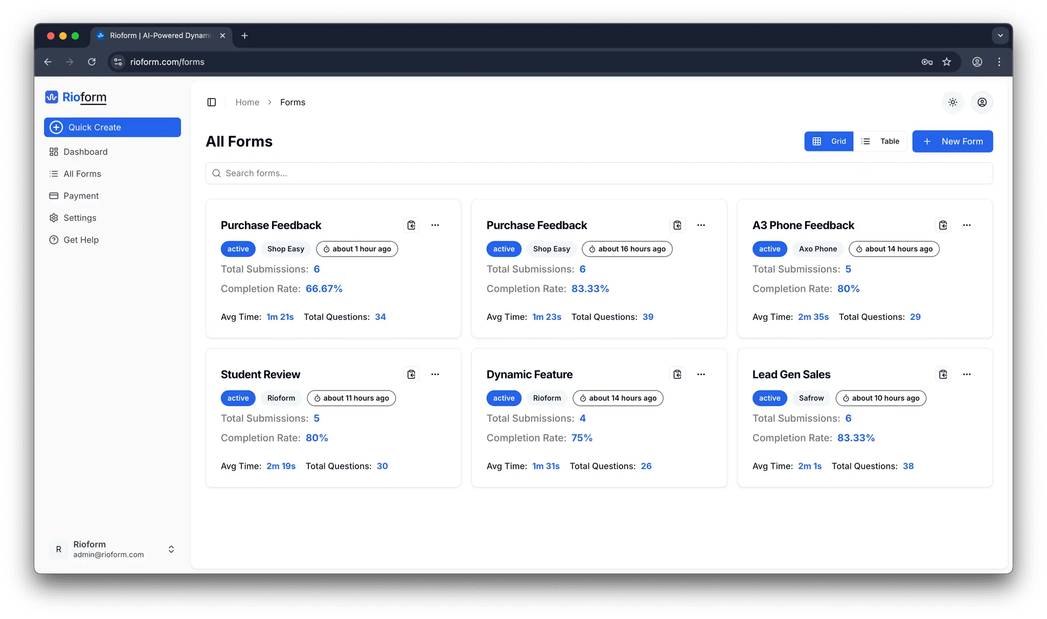 Screenshot 2 of Rioform