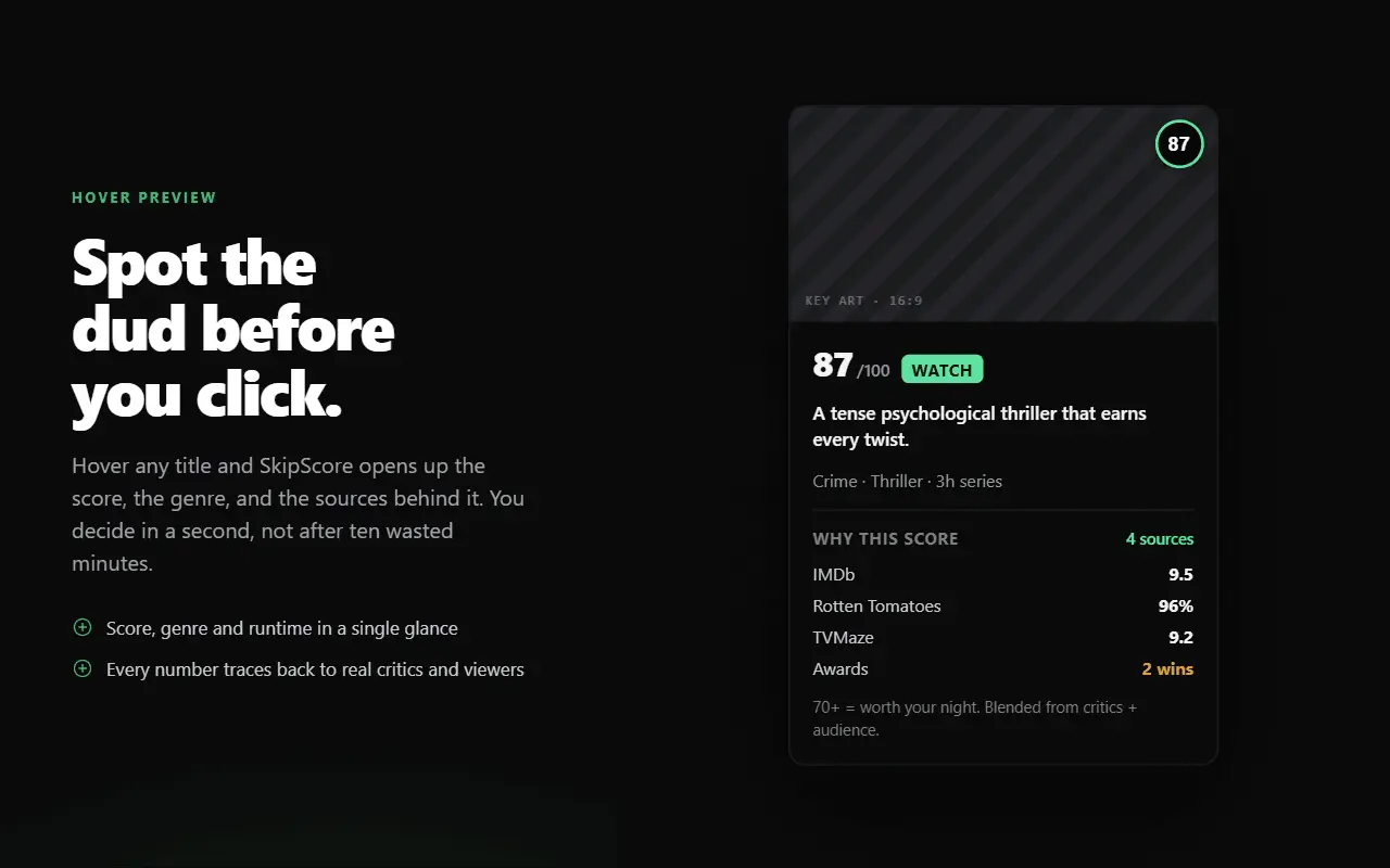 Screenshot 3 of Skipscore