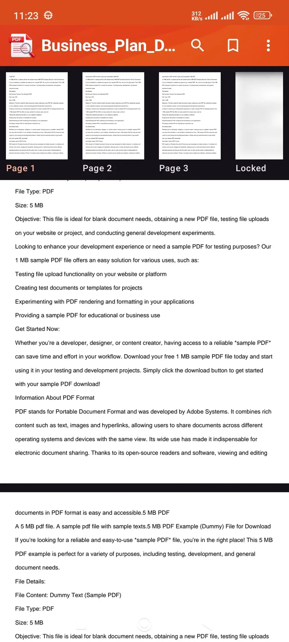 Screenshot 8 of PDF Viewer