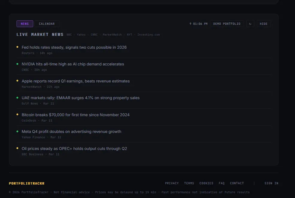 Screenshot 6 of PortfolioTrackr