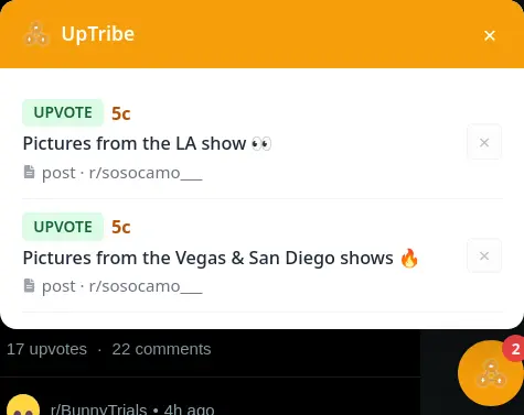 Screenshot 2 of UpTribe