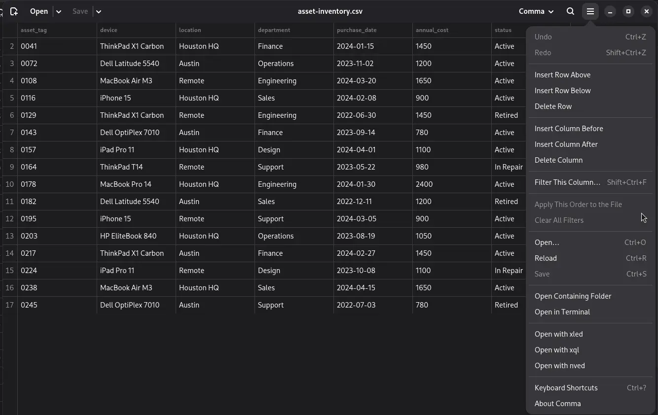 Screenshot 8 of Comma