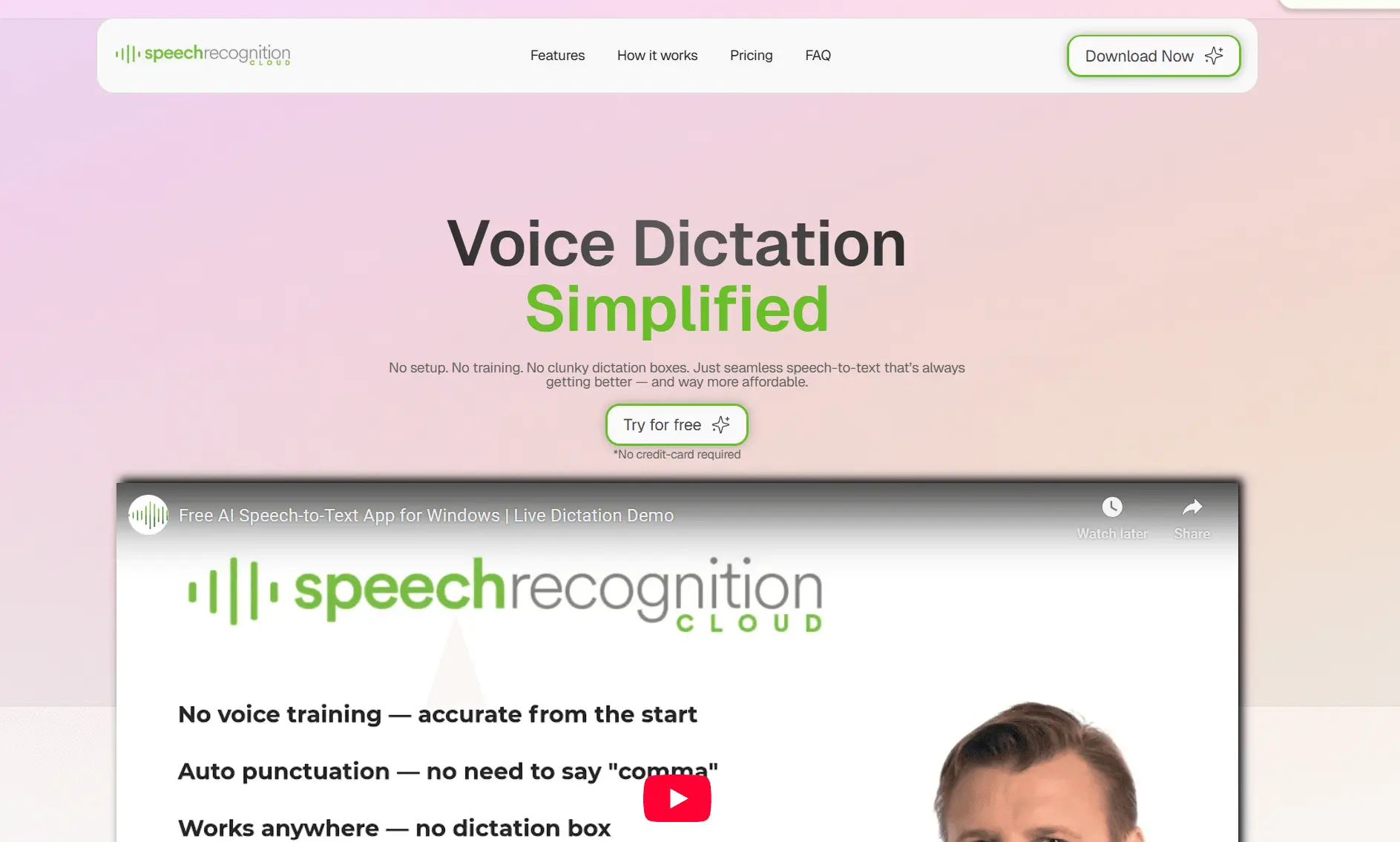 Screenshot 3 of Speech Recognition Cloud
