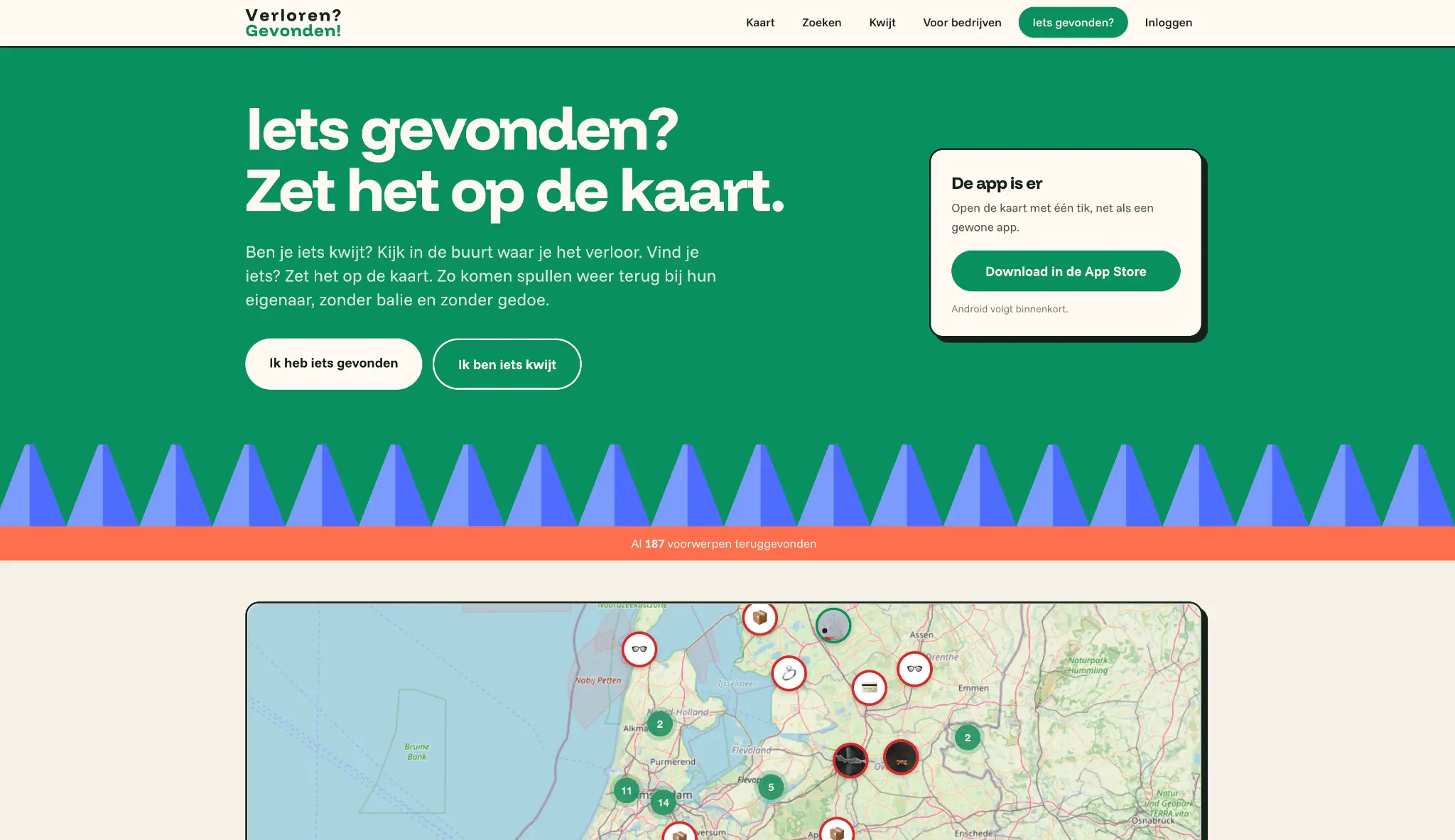 Screenshot 2 of Verlorengevonden.nl