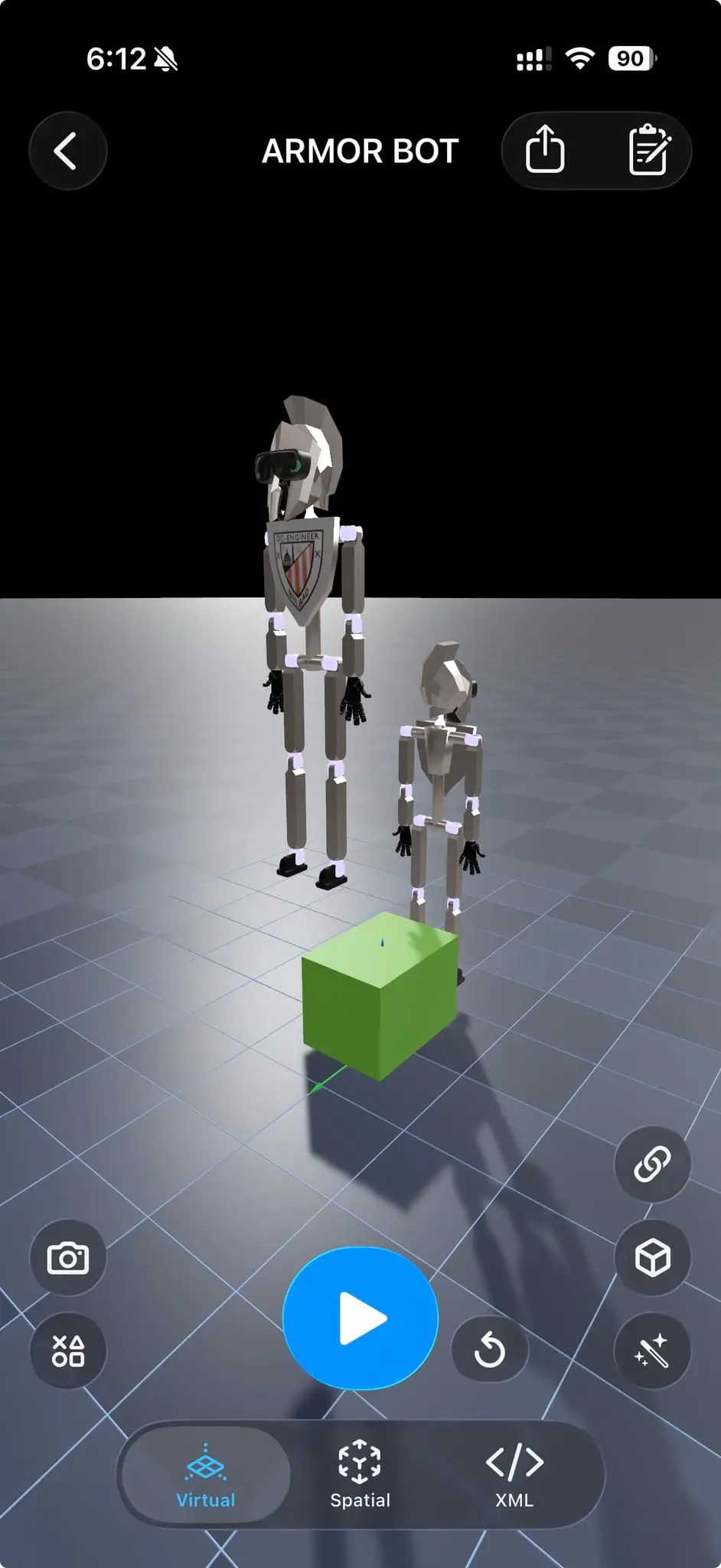 Screenshot 4 of ARMOR: AR Mobile Robotics Engineering