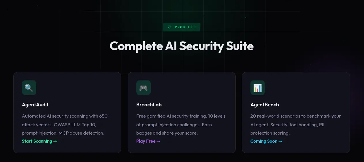 Screenshot 1 of AI Security Suite - XSource Security