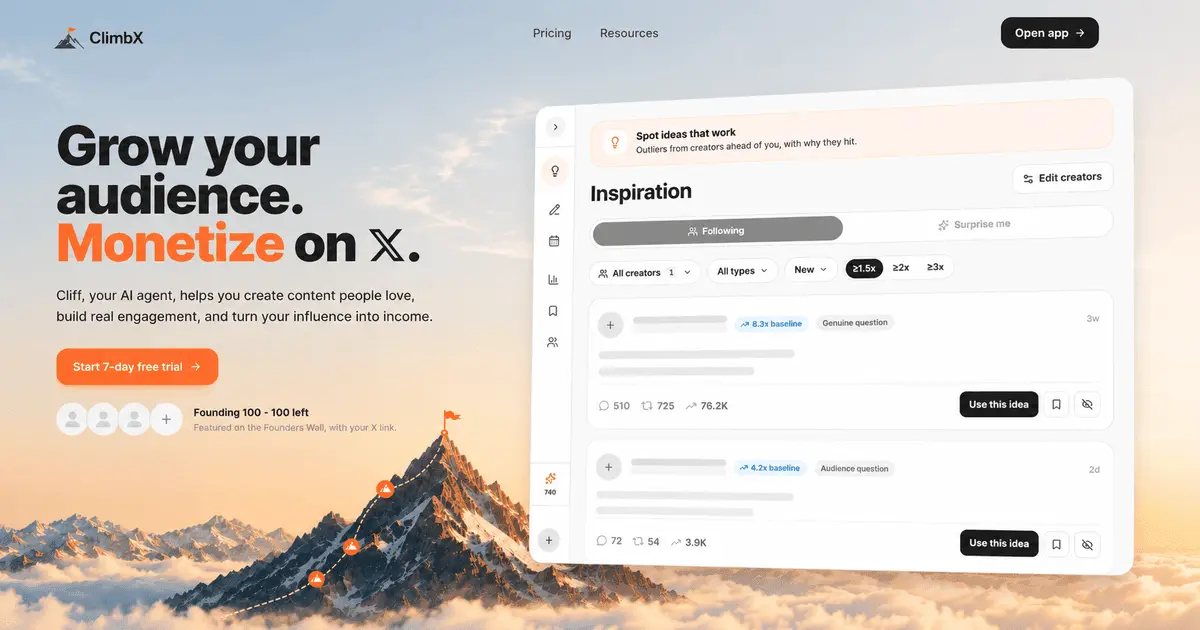 Screenshot 1 of ClimbX
