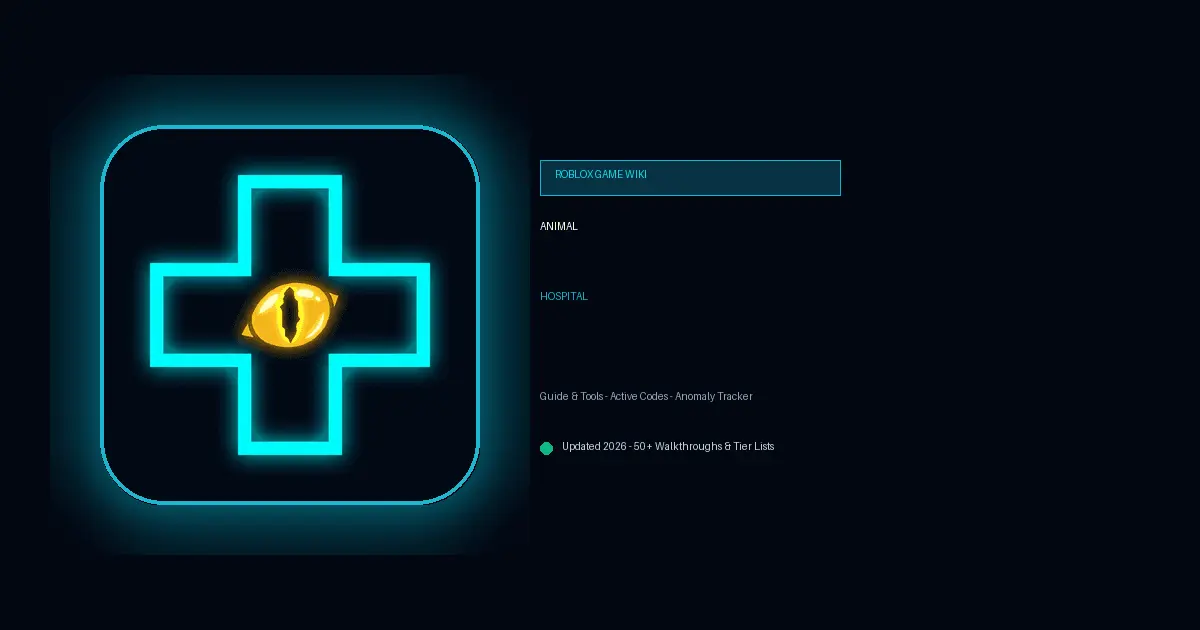 Screenshot 1 of Animal Hospital Roblox Guide