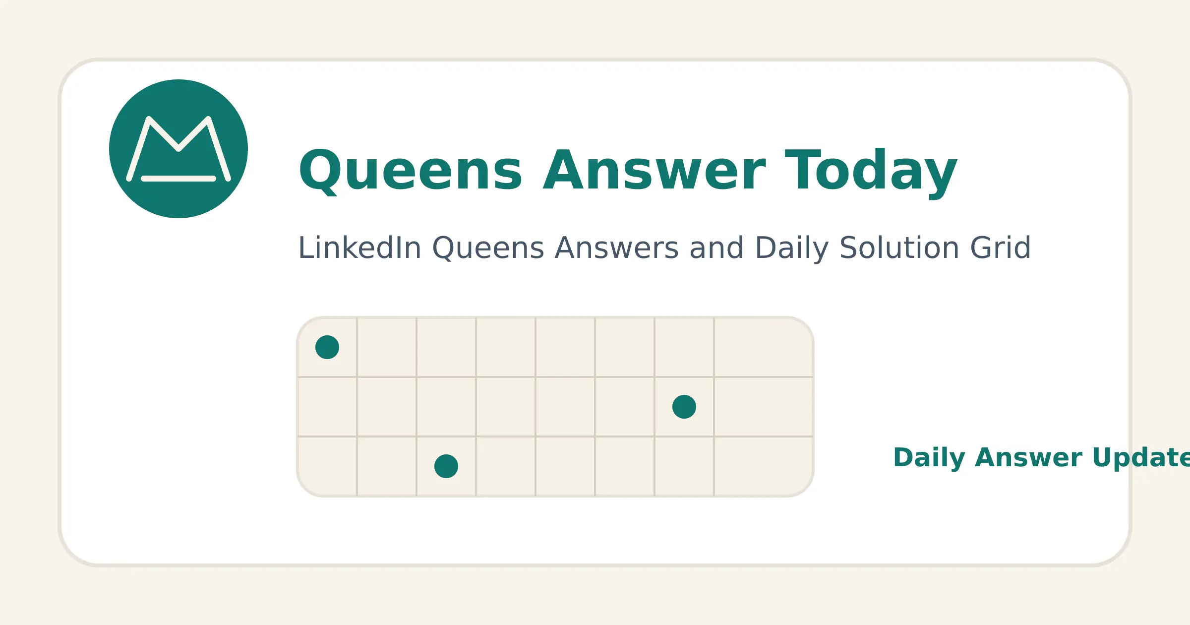 Screenshot 1 of LinkedIn Queens #786 Answer
