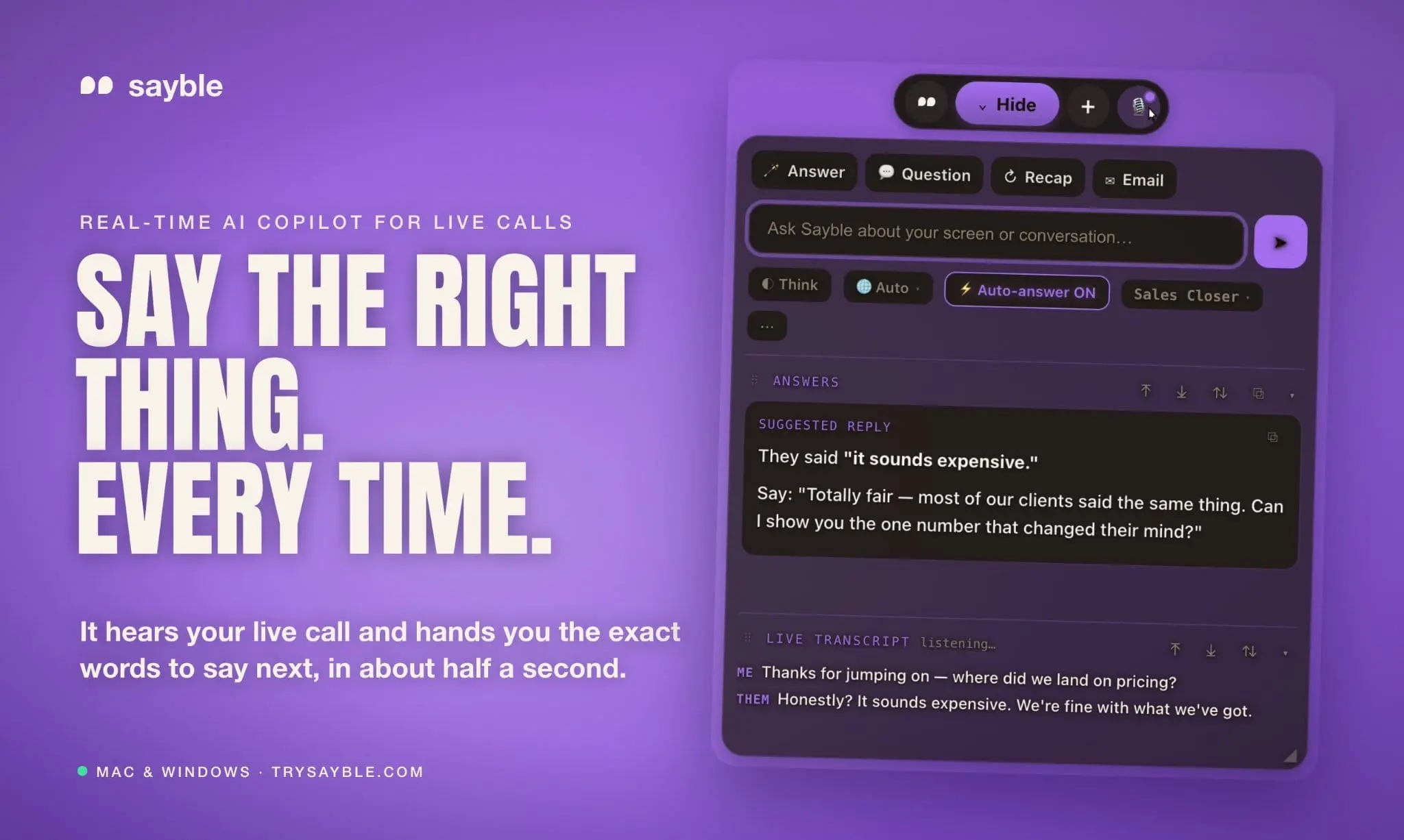 Screenshot 2 of Sayble