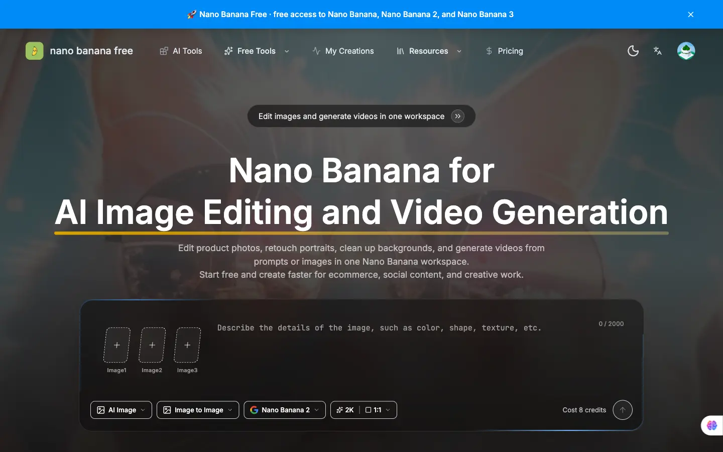Screenshot 1 of Nano Banana